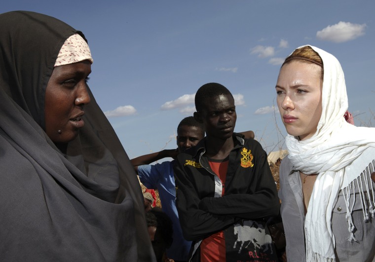 Image: Scarlett Johansson Visits Kenya